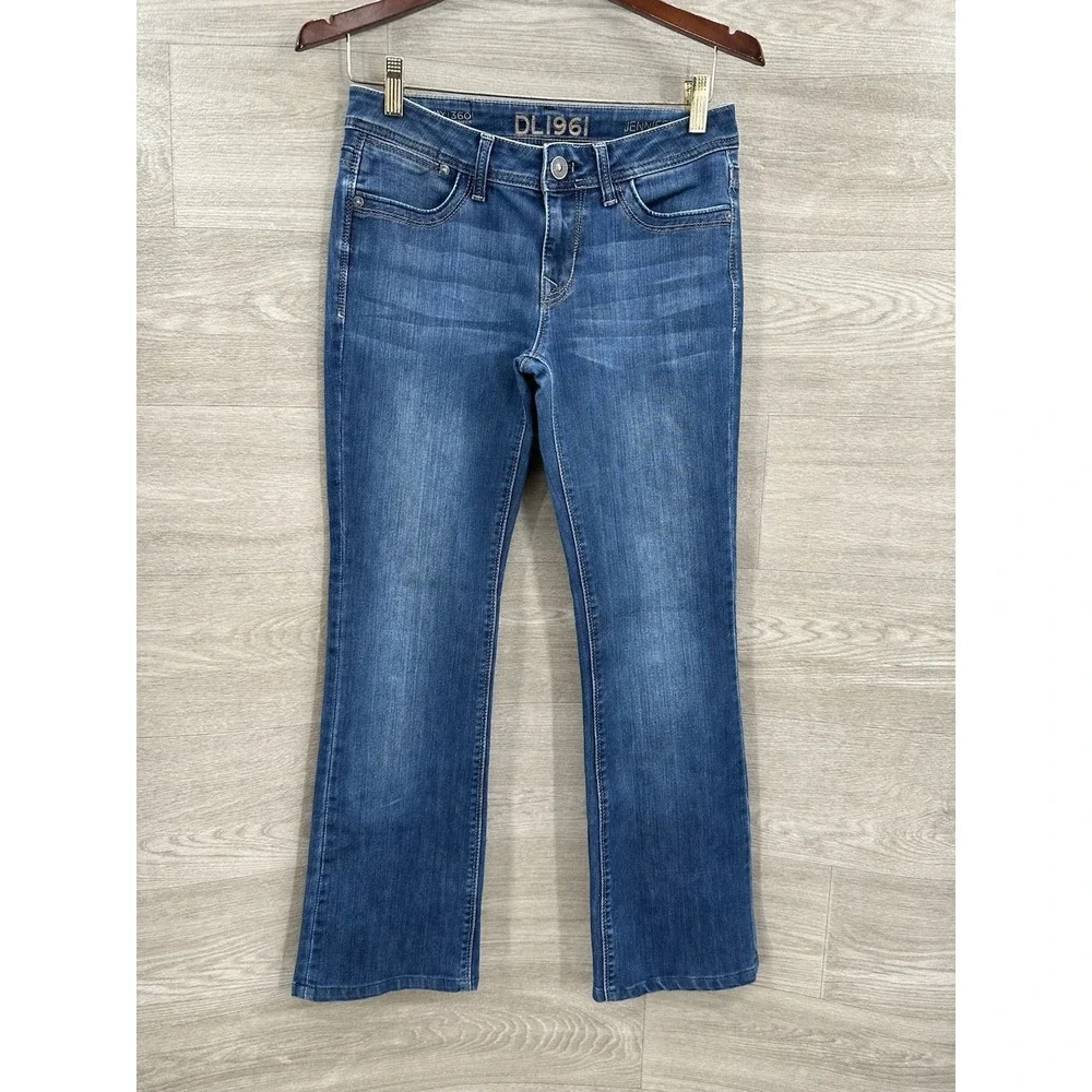 DL1961 Jennifer High Rise Bootcut Nirvana Jeans Premium Denim Women's Sz 27